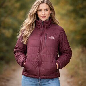 The North Face Women's S Plum Insulated Stow Winter Jacket